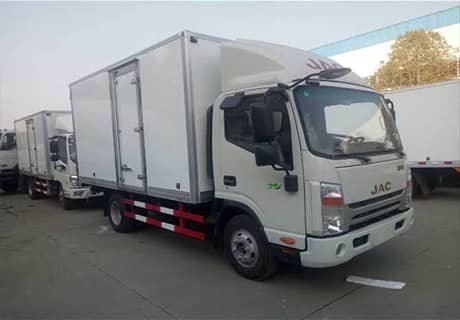 江淮帥鈴寬體國五冷藏車--廂長4.1米