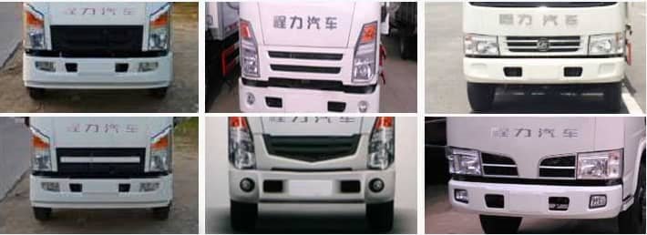 程力威牌CLW3040BDFCL5型自卸汽車