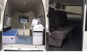 程力威牌CLW5040XYLJ5型體檢醫(yī)療車