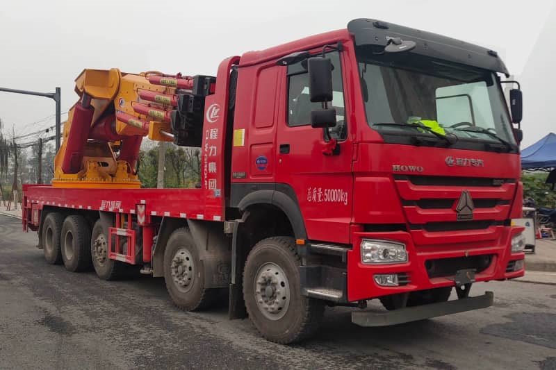 程力威牌CLW5501JQZZ5型汽車起重機