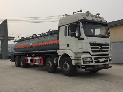 程力威牌CLW5320GFWS5型腐蝕性物品罐式運(yùn)輸車