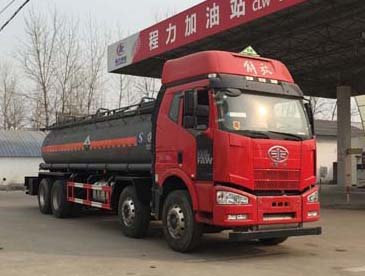 程力威牌CLW5320GFWC5型腐蝕性物品罐式運(yùn)輸車