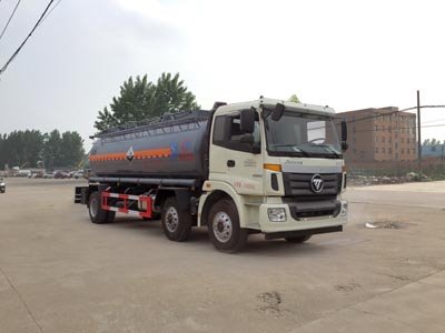 程力威牌CLW5257GFWB5型腐蝕性物品罐式運輸車