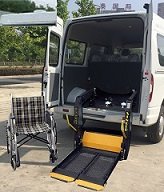 程力威牌CLW5042XSCS5型傷殘運送車