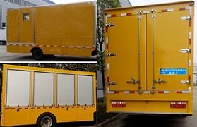 程力威牌CLW5090XJC5型檢測(cè)車