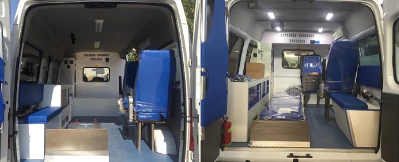 程力威牌CLW5034XJHJ5型救護(hù)車