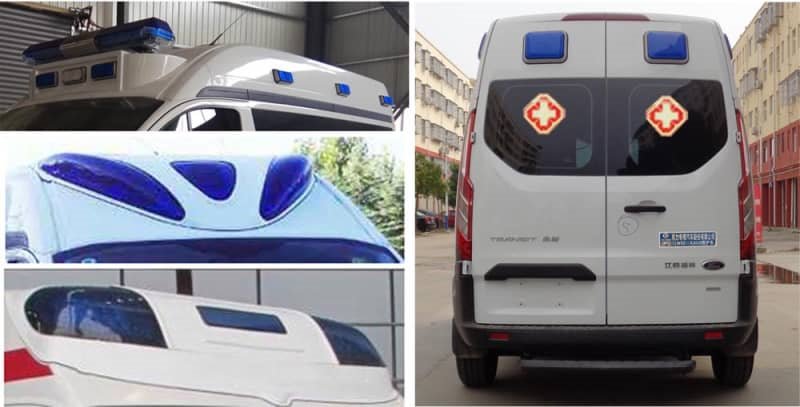 程力威牌CLW5030XJHJ5型救護(hù)車