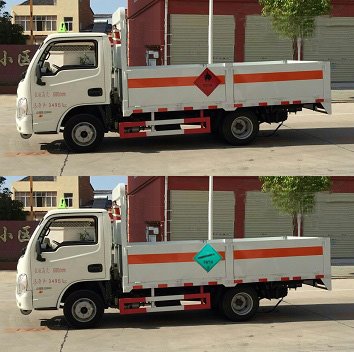 程力威牌CLW5031TQPSH5型氣瓶運(yùn)輸車