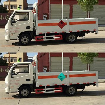 程力威牌CLW5032TQPSH5型氣瓶運輸車