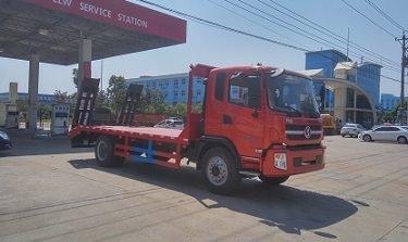 程力威牌CLW5161TPBS5型平板運(yùn)輸車