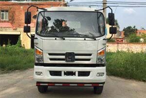 程力威牌CLW5160TPBLH5型平板運輸車