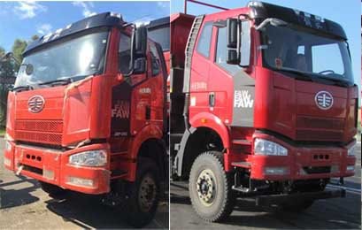 程力威牌CLW5313TPBC5型平板運(yùn)輸車