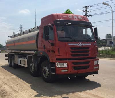 程力威牌CLW5320GYYL5CA型鋁合金運油車