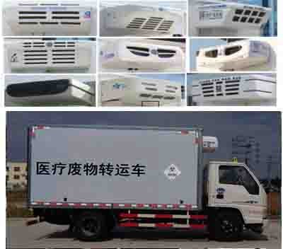 程力威牌CLW5040XYYJ5型醫(yī)療廢物轉(zhuǎn)運(yùn)車(chē)