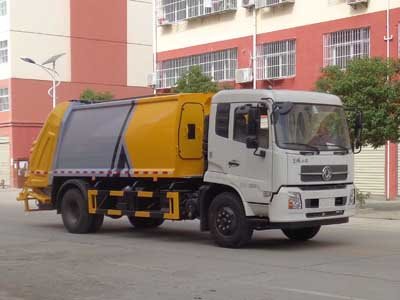 程力威牌CLW5168ZYSD5型壓縮式垃圾車