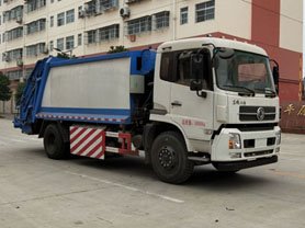 程力威牌CLW5160ZYSE5NG型壓縮式垃圾車(chē)