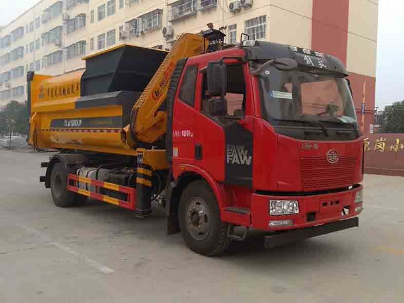 程力威牌CLW5180ZDZC5型吊裝式垃圾車