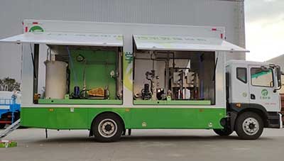 程力威牌CLW5112TWCE5型污水處理車