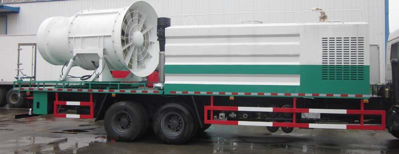 程力威牌CLW5252TDYE5型多功能抑塵車(chē)