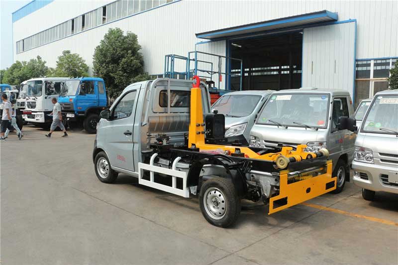 長安3方車廂可卸式垃圾車