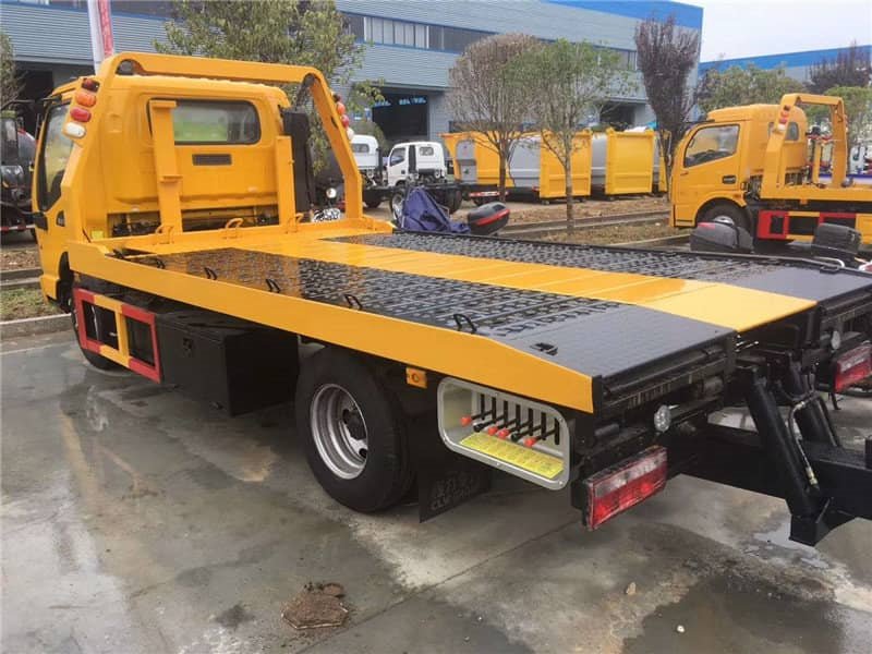 江淮康鈴藍(lán)牌一拖二清障車