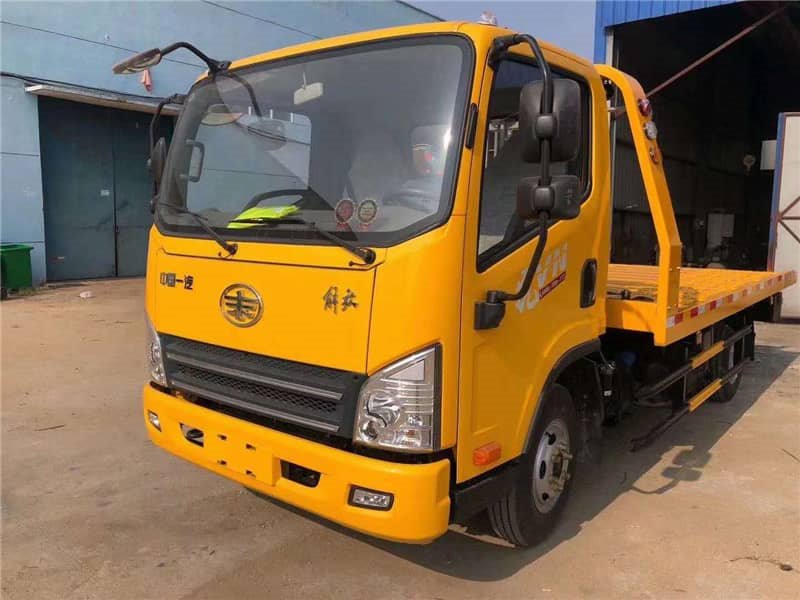 解放虎V藍(lán)牌一拖二清障車