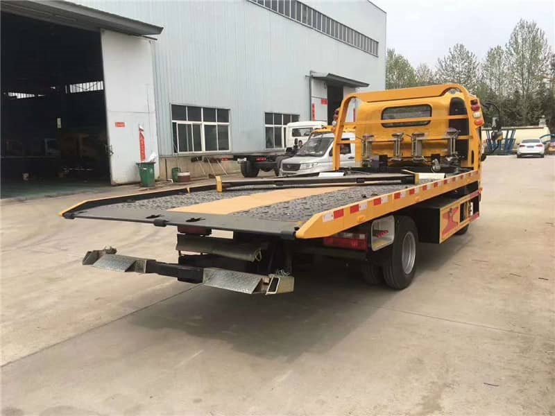 解放虎V藍(lán)牌一拖二清障車