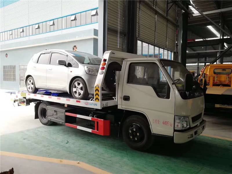   江鈴順達(dá)藍(lán)牌一拖二清障車(chē)