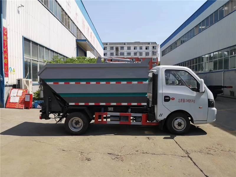 東風(fēng)國(guó)六自卸式垃圾車