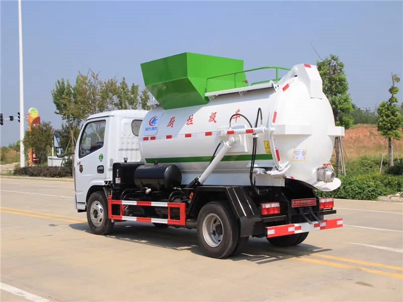 國六東風(fēng)4噸餐廚垃圾車