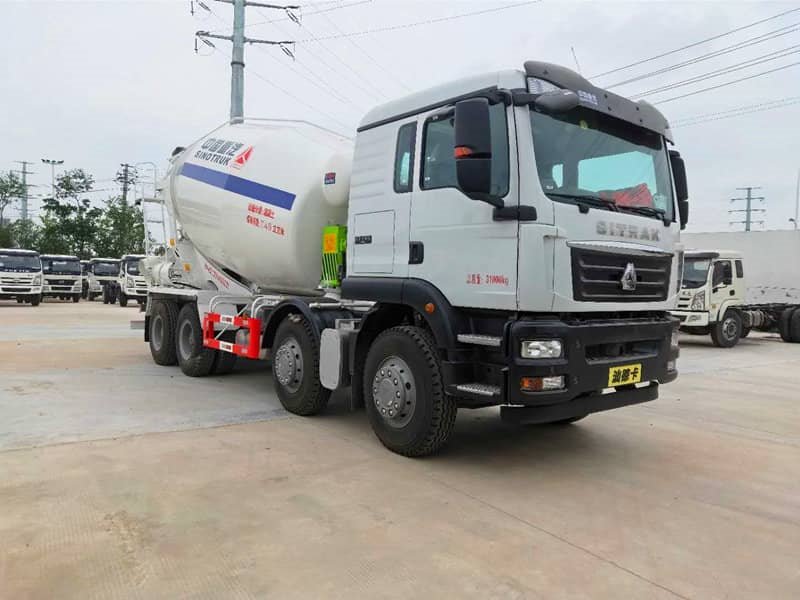 重汽汕德卡攪拌車高顏值高品質(zhì)