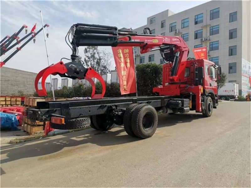 陜汽德龍8噸隨車吊