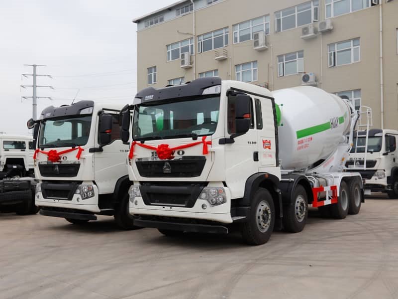 豪沃TX輕量化滿足用戶需求的攪拌車