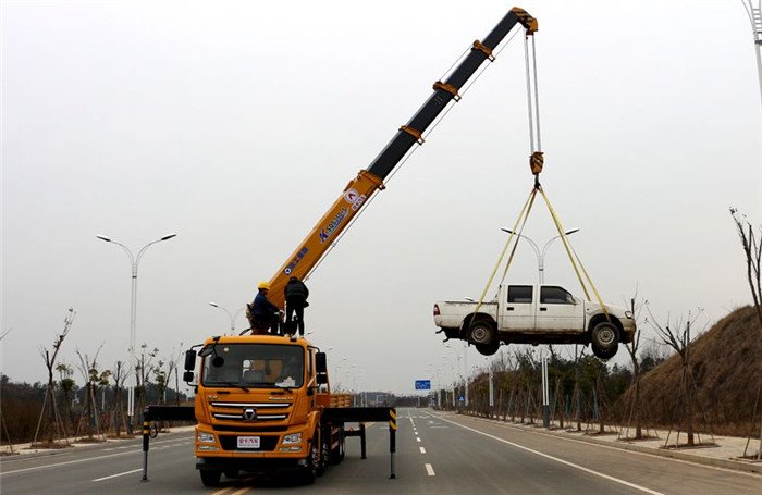 昊龍前四后八14噸隨車吊