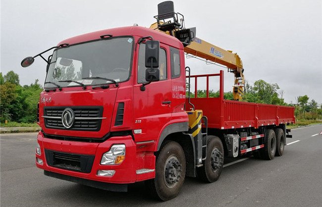 東風天龍前四后八16噸隨車吊