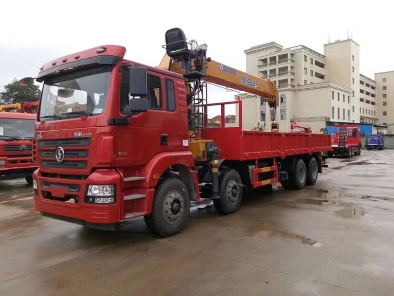 陜汽德龍前四后八隨車吊