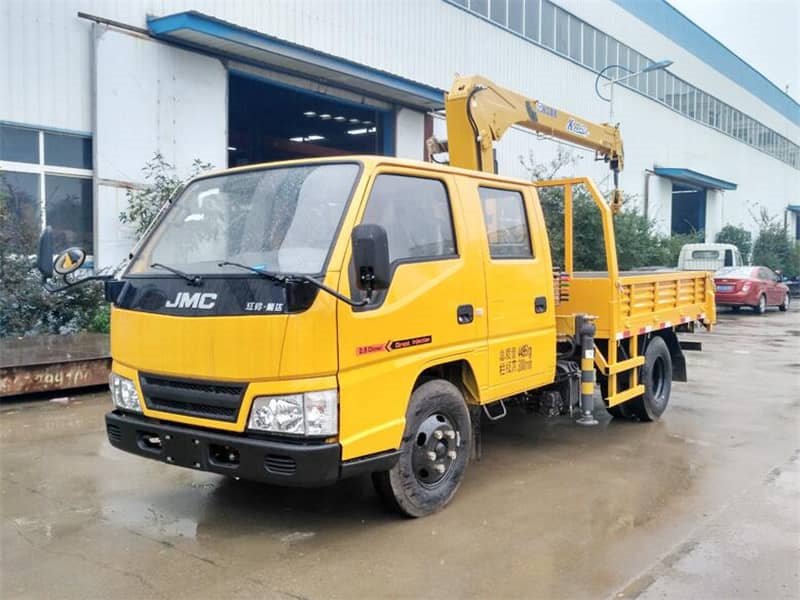 江鈴2噸雙排隨車吊