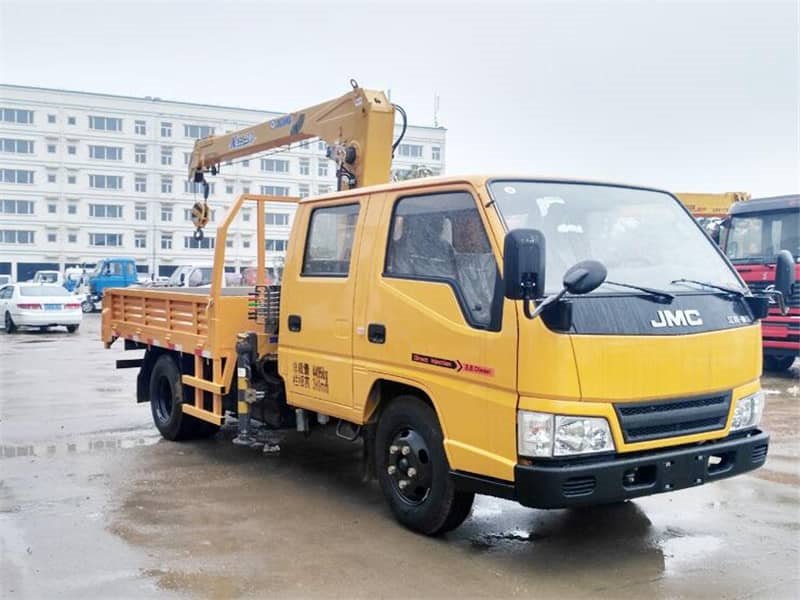 江鈴2噸雙排隨車吊