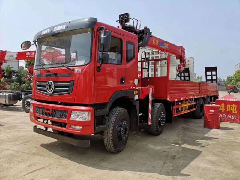 東風T5隨車吊帶爬梯