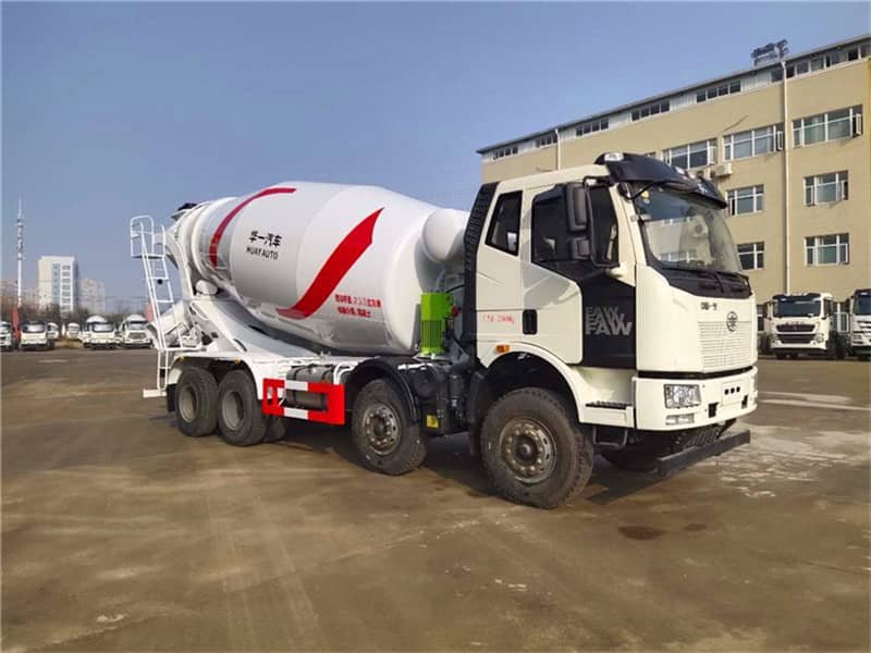 解放10方輕量化混凝土攪拌車(chē)真正卡車(chē)中的龍頭老大