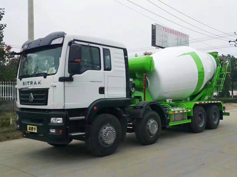 豪沃汕德卡12方攪拌車配置參數(shù)價(jià)格