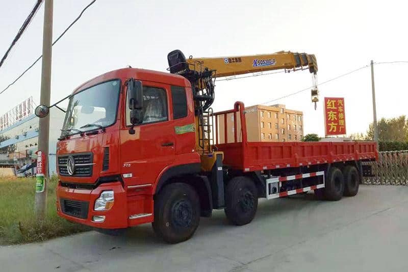 東風(fēng)天龍14噸徐工隨車吊