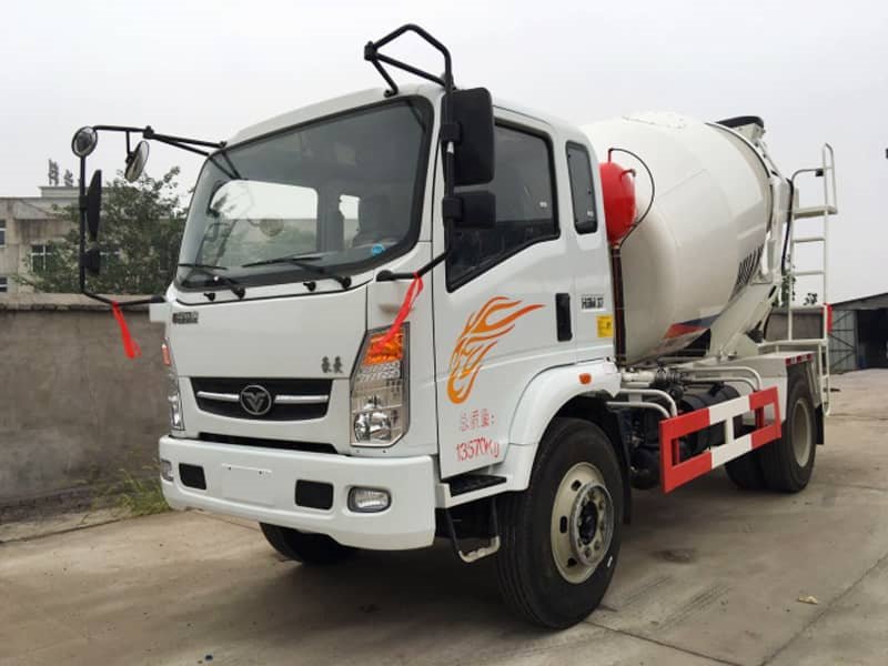 重汽豪曼6方效率高方便的攪拌車