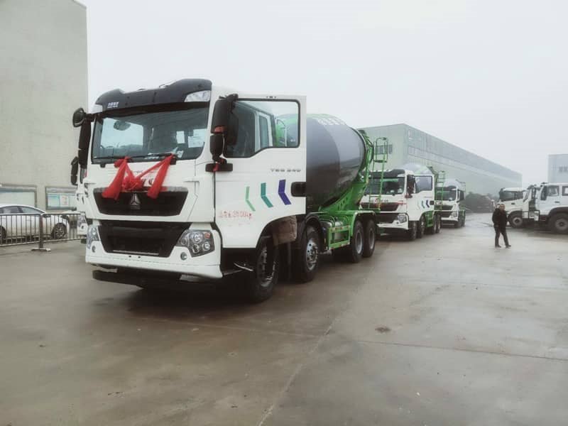 重汽TX12方輕量化攪拌車三款顏色您偏愛哪款