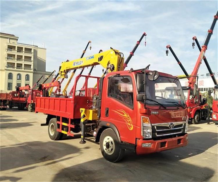重汽豪曼5噸藍(lán)牌隨車
