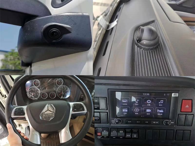 豪沃TX駕駛室人性化設(shè)置多的攪拌車