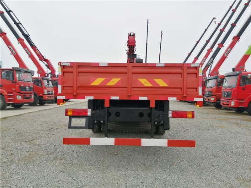 陜汽軒德后雙橋12噸隨車吊