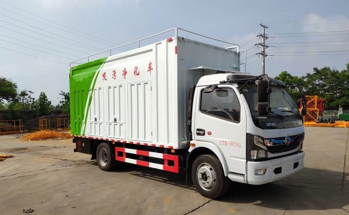 國六黃牌多利卡D7污水凈化車熱賣