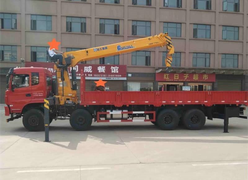 東風前四后八徐工14噸隨車吊