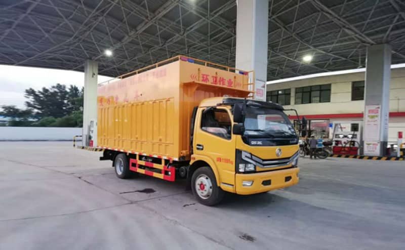 工程黃東風(fēng)污水凈化車上黃牌